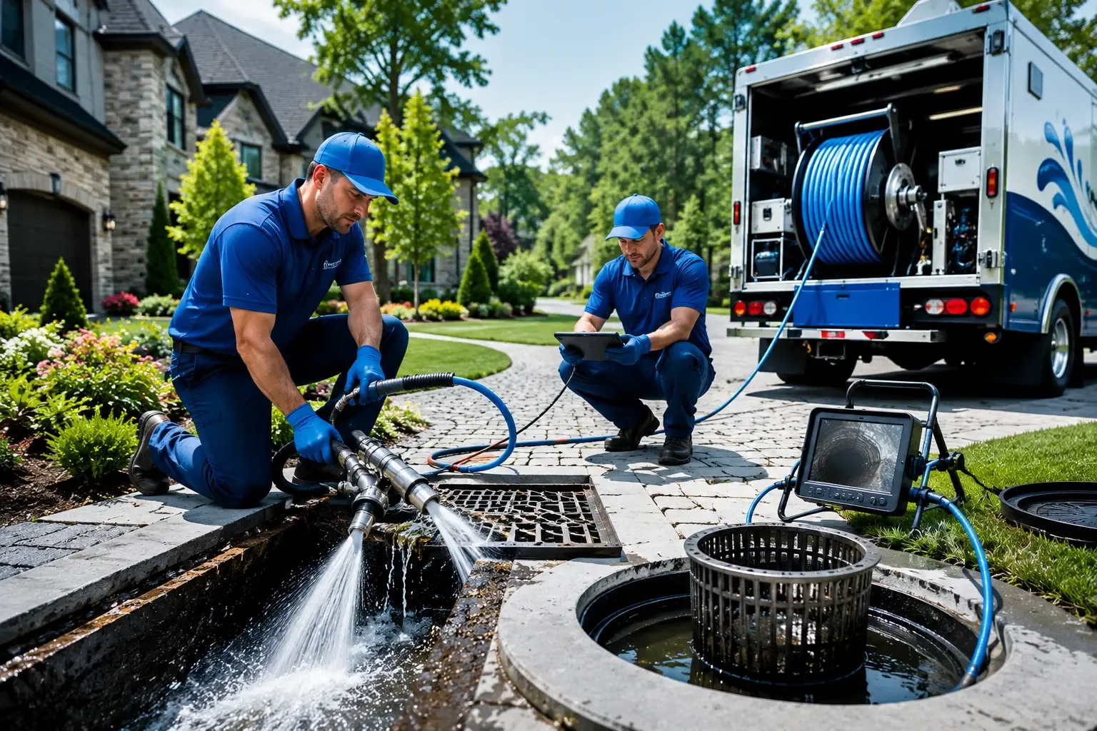 Local outdoor drain cleaning professionals in Gandeeville, WV
